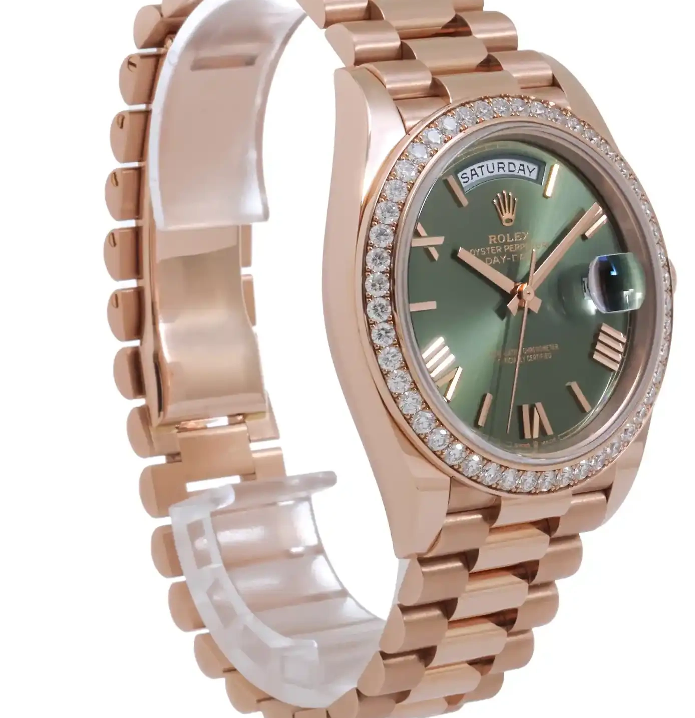 Prestigious Jewelers Day-Date Rolex 228345RBR Rolex 0514